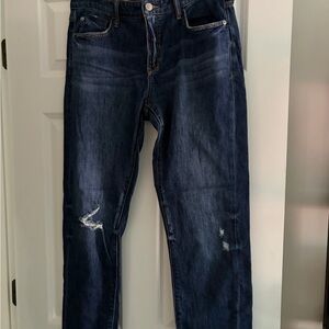 Pilcro Denim by Anthropologie Slim boyfriend crop.  Size 29 inseam 30”. Worn 3x